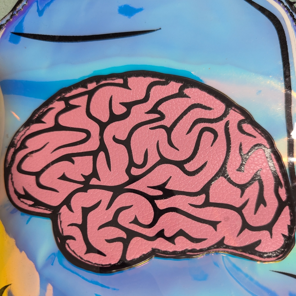 Holographic Brain Jar Crossbody Bag - Picture 4 of 4